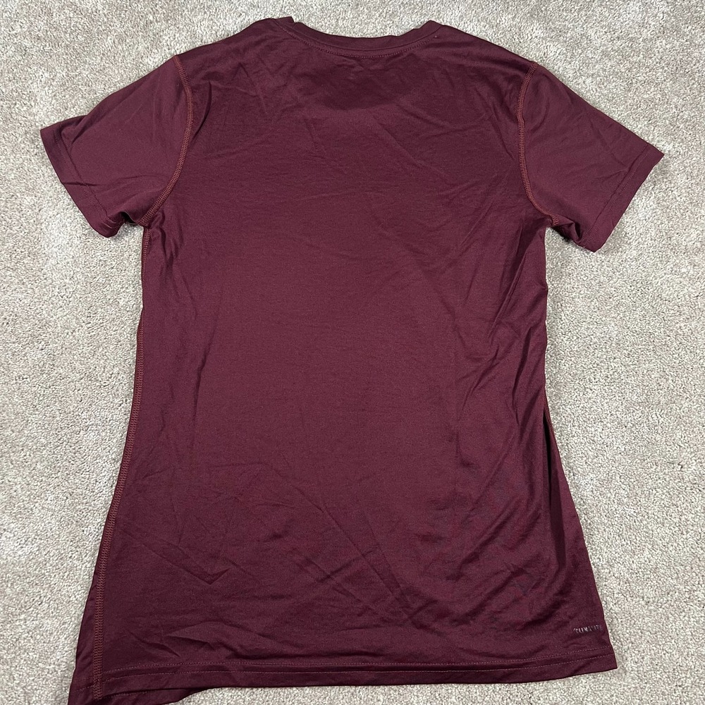 Adidas Womens Size S Red Short Sleeve‎ Shirt Arizona State Sun Devils NCCA NWT - Picture 2 of 6